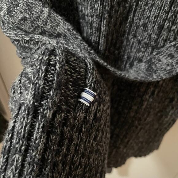 VTG Y2K IZOD Womens Cardigan Sweater XL Cable Knit Cottagecore Boho - Picture 7 of 12